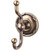 Top Knobs ED2GBZE: Edwardian Bath Double Wall Hook - German Bronze