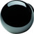 Hafele 134.45.308: 31mm Chelsea Round Cabinet Knob - Black