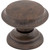 Top Knobs M1231: 1-3/8" Dakota Flat Top Round Cabinet Knob - Patina Rouge