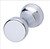 Hafele 137.21.205: 14mm Round Cabinet Knob - Polished Chrome