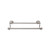 Top Knobs ED9BSNF: 24" cc Edwardian Bath Double Towel Bar - Brushed Satin Nickel