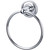 Top Knobs ED5PCF: Edwardian Bath Towel Ring - Polished Chrome