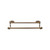 Top Knobs ED9GBZC: 24" cc Edwardian Bath Double Towel Bar - German Bronze