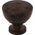 Top Knobs M1201: 1-1/4" Bergen Round Cabinet Knob - Patina Rouge