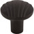 Top Knobs TK221SAB: 1-1/4" Victoria Falls Round Cabinet Knob - Sable