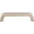 Top Knobs M1173: 5-1/16" cc Nouveau III Tapered Bar Cabinet Pull - Brushed Satin Nickel
