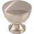 Top Knobs M1119: 1-1/4" Bergen Round Cabinet Knob - Brushed Satin Nickel