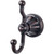 Top Knobs HUD2TB: Hudson Bath Double Wall Hook - Tuscan Bronze