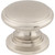 Top Knobs M351: 1-1/4" Ray Round Cabinet Knob - Brushed Satin Nickel