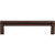 Top Knobs M1031: 5-1/16" cc Pennington Round Bar Cabinet Pull - Oil Rubbed Bronze