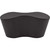 Top Knobs M1126: 1-1/4" cc Infinity Oval Cabinet Knob - Flat Black
