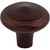 Top Knobs M1493: 1-5/8" Aspen Round Peak Cabinet Knob - Mahogany Bronze