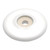 Hickory P69-W: 2-1/16" English Cozy Round Backplate - White