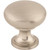 Top Knobs M410: 1-3/16" Nouveau Round Cabinet Knob - Brushed Satin Nickel