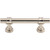 Top Knobs M1748: 3" cc Asbury Bit Cabinet Pull - Polished Nickel