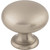 Top Knobs M281: 1-1/4" Somerset II Mushroom Cabinet Knob - Brushed Satin Nickel