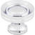 Top Knobs M291: 1-1/4" Somerset II Button Faced Cabinet Knob - Polished Chrome