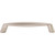 Top Knobs M570: 5-1/16" cc Rung Round Bar Cabinet Pull - Brushed Satin Nickel