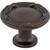 Top Knobs M943: 1-1/4" Ribbon & Reed T-Bar Cabinet Knob - Oil Rubbed Bronze