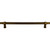 Top Knobs TK199GBZ: 12" cc Luxor Round Bar Appliance Pull - German Bronze