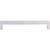 Top Knobs TK252ALU: 7" cc Modern Metro Flat Bar Cabinet Pull - Aluminum