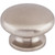 Top Knobs SS19: 1-1/2" Round Cabinet Knob - Stainless Steel