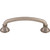 Top Knobs M965: 4" cc Lund D-Handle Cabinet Pull - Pewter Antique