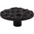 Top Knobs TK299CB: 2-5/8" Cobblestone Oval Cabinet Knob - Coal Black