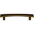Top Knobs TK86GBZ: 5" cc Sanctuary Flared Bar Cabinet Pull - German Bronze