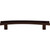 Top Knobs TK86ORB: 5" cc Sanctuary Flared Bar Cabinet Pull - Oil Rubbed Bronze