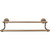 Top Knobs TUSC7GBZ: 18" cc Tuscany Double Towel Bar - German Bronze
