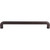 Top Knobs TK227SAB: 18" cc Victoria Falls D-Handle Appliance Pull - Sable