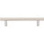 Elements 174SS: 128 mm cc Naples Round Bar Cabinet Pull - Stainless Steel Elements 174SS: 128 mm cc Naples Round Bar Cabinet Pull - Stainless Steel