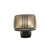 RKI CK-161-BE: 1 1/4" Square Cabinet Knob w/Middle Lines - Brushed English