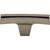Top Knobs TK87PTA: 2-5/8" Sanctuary Flared T-Bar Cabinet Knob - Pewter Antique