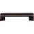 Top Knobs TK55TB: 3-1/2" cc Sanctuary Flat Rail Bar Cabinet Pull - Tuscan Bronze