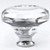 Cal Crystal M994: 1-1/4 Octagon Cabinet Knob - Clear Crystal