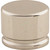Top Knobs TK61PN: 1-3/8" Sanctuary Oval Cabinet Knob - Polished Nickel