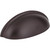 Elements 2981ORB: 3" cc Florence Cup Cabinet Pull - Dark Bronze