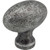 Jeffrey Alexander 3991SIM: 1-9/16" Lyon Egg Cabinet Knob - Distressed Antique Silver