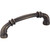 Jeffrey Alexander 317-96ABSB: 96mm cc Lafayette D-Handle Cabinet Pull - Antique Brushed Satin Brass