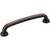 Jeffrey Alexander 527-128DBAC: 128mm cc Bremen 1 D-Handle Cabinet Pull - Brushed Oil Rubbed Bronze