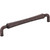 Jeffrey Alexander 537-160DMAC: 160mm cc Bremen 2 D-Handle Cabinet Pull - Distressed Oil Rubbed Bronze
