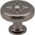Jeffrey Alexander 417BNBDL: 1-3/8" Lafayette Round Cabinet Knob - Brushed Pewter