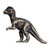 Big Sky 683073: Dilophosaurus Dinosaur Cabinet Knob - Antique Brass