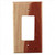 Sierra Lifestyles 682264: Traditional Single Rocker Switchplate - Tennessee Aromatic Cedar