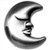 Big Sky 683222: Large Moon Cabinet Knob - Pewter Big Sky 683222: Large Moon Cabinet Knob - Pewter