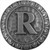 Notting Hill NHK-197-AP: Initial R Cabinet Knob - Antique Pewter