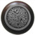 Notting Hill NHW-759W-AP: Saddleworth Cabinet Knob - Dark Walnut/Antique Pewter