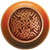 Notting Hill NHW-757C-AC: Celtic Isles Cabinet Knob - Cherry/Antique Copper